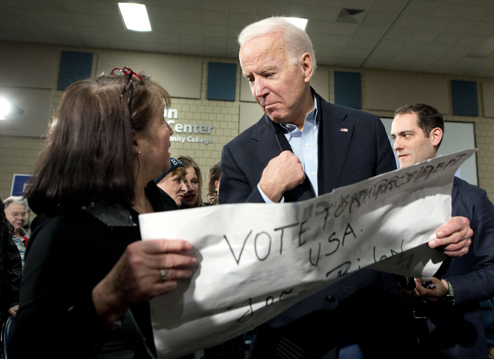 Joe Biden Sioux City campaign